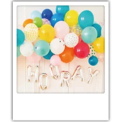 Pick Motion kortti - Ilmapallot "Hooray"
