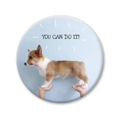 Pick Motion "You can do it" Corgi -magneetti