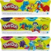 Play-Doh muovailuvaha 4kpl pakkaus - lajitelma