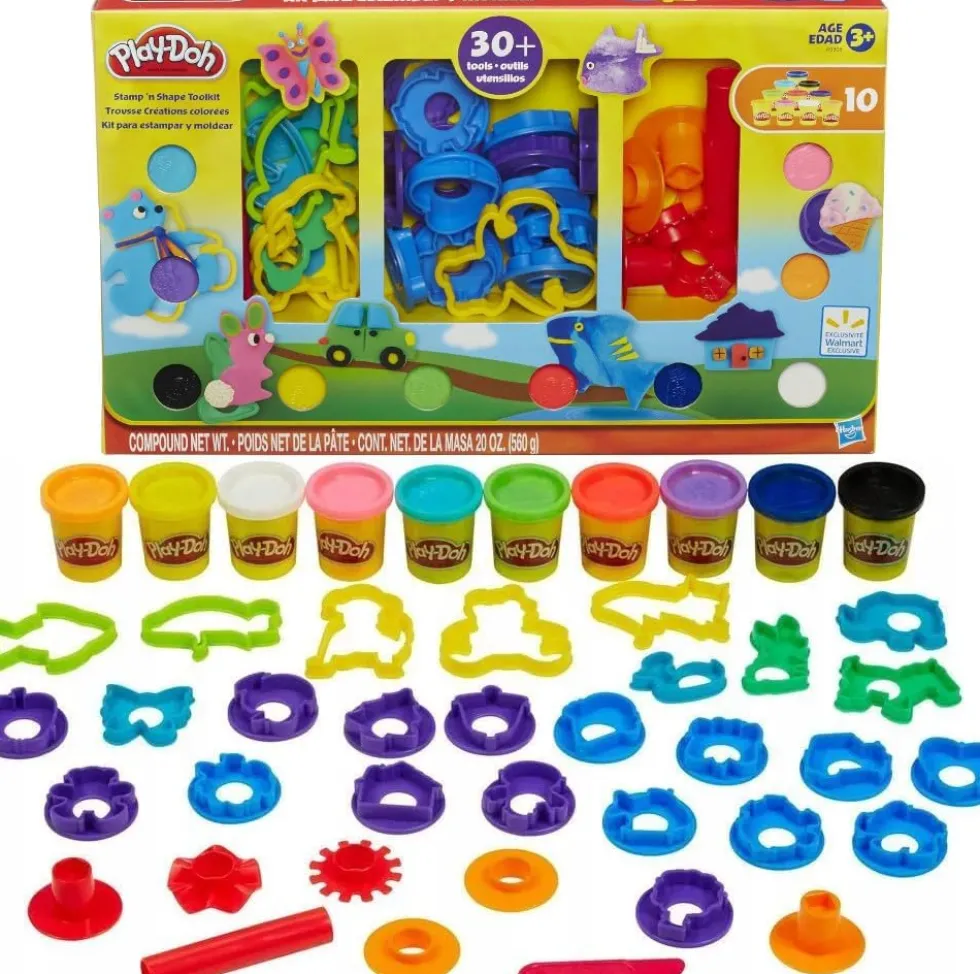 Play-Doh suuri Muovailuvaha + muotti pakkaus