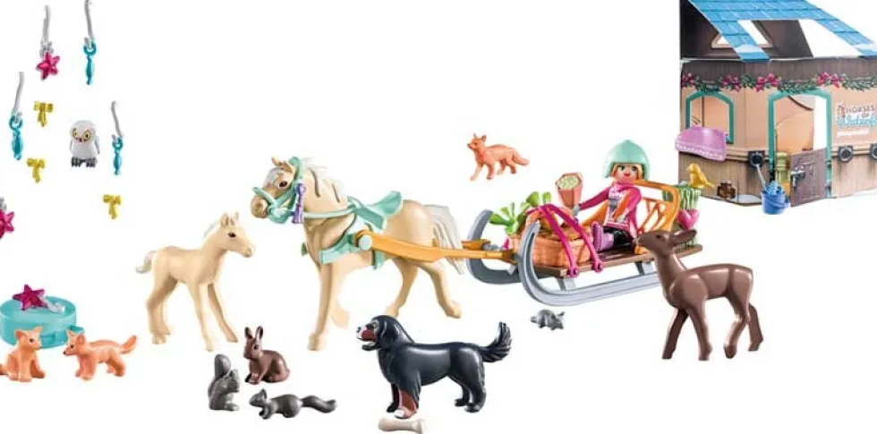 Playmobil joulukalenteri - Rekiajelu