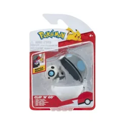 Pokemon Aron with Heavy ball figuuri ja Clip'n' Go - poke pallo