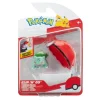 Pokemon Bulbasaur figuuri ja Clip 'n' go poke pallo