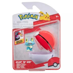 Pokemon Froakie figuuri ja Clip'n' Go - poke pallo