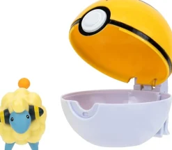 Pokemon Mareep figuuri ja Clip'n' Go - poke pallo