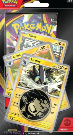 Pokemon Mega Evolution 05 Pitch Black Premium Checklane Blister - Luxray