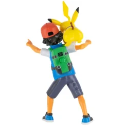 Pokemon Pikachu ja Ash pokemon kouluttaja Battle figuuri