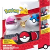 Pokemon Poké Ball Clip 'n' Go leikkisetti vyöllä - Eevee