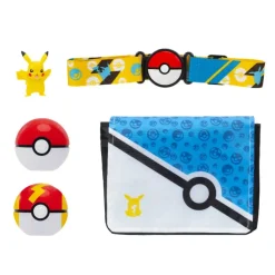 Pokemon Poké Ball Clip 'n' Go Pikachu - vyö ja laukku setti