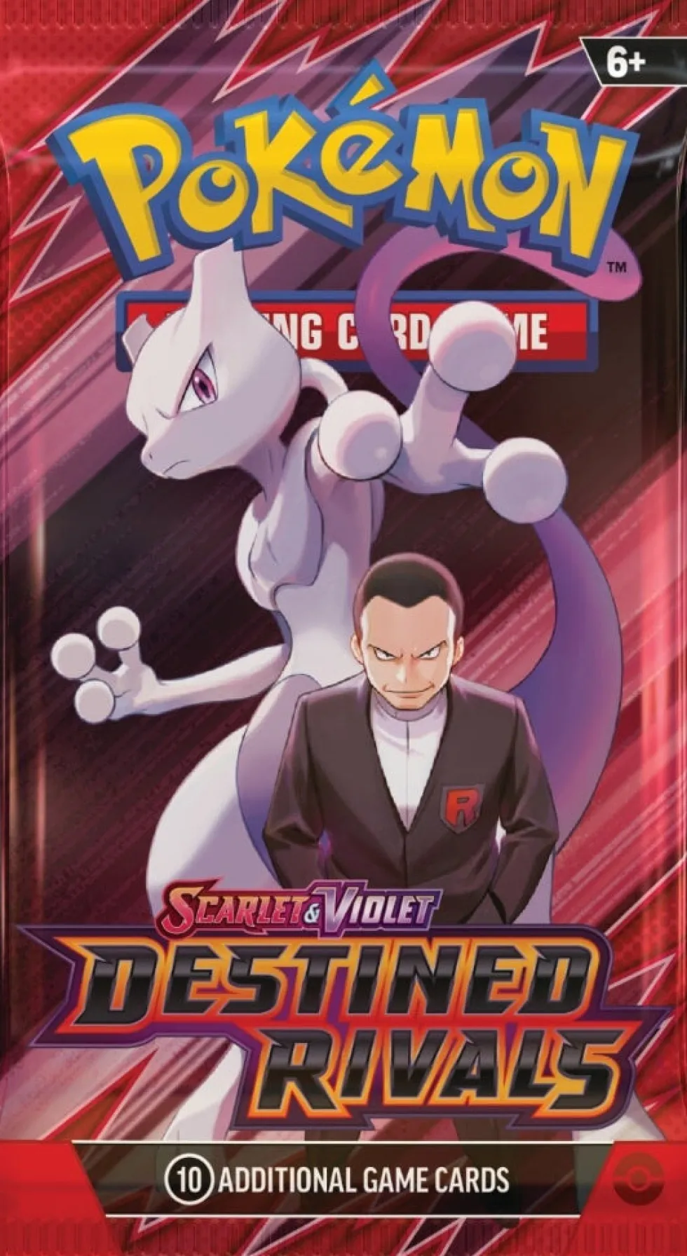 Pokemon SV10: Destined Rivals Booster kortti pakkaus