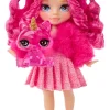 Rainbow High Littles Magenta Monroe -nukke ja yksisarvinen