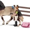 Schleich 42270 Andalusian hevosen hoito setti - Erikoiserä!