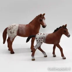 Schleich Appaloosa Hevonen ja varsa - Second Hand