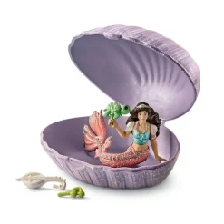 Schleich Bayla Merenneito ja kilpikonnan poikanen simpukassa 70562
