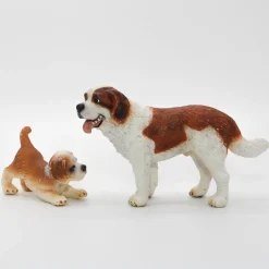 Schleich Bernhardilainen ja pentu