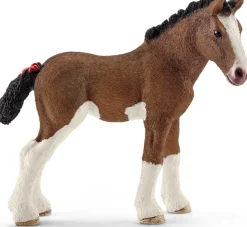 Schleich 13810 Clydesdale hevonen, varsa