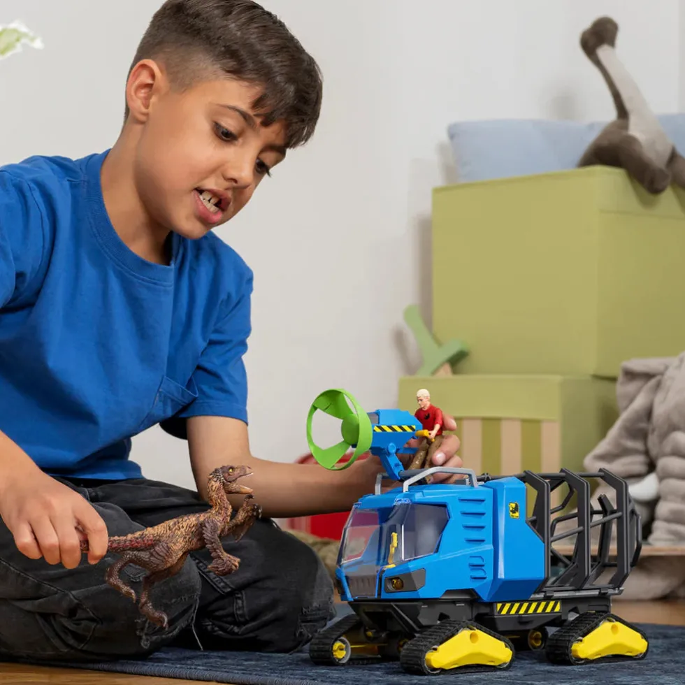 Schleich 42604 Dinosaurusten pyydystys ajoneuvo