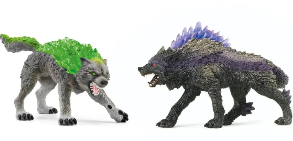 Schleich 72289 Eldrador Creatures Varjosusi vs Graniittisusi