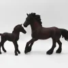 Schleich 13604 Friisiläinen hevonen ja 13622 varsa