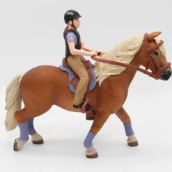 Schleich Haflinger hevonen ja ratsastaja - Second Hand