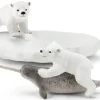 Schleich Jääkarhu pennut ja Sarvivalaan poikanen 42531