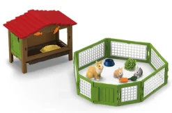 Schleich 42728 Kanin koppi ja 3 pupua