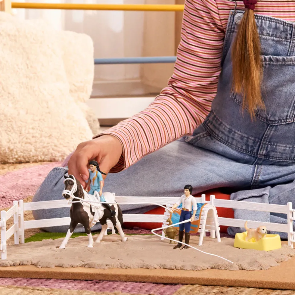 Schleich 42799 Kimin vikellys ratsastus leikkisetti