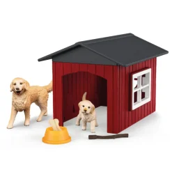 Schleich 42722 Koirankoppi ja kultainen noutaja