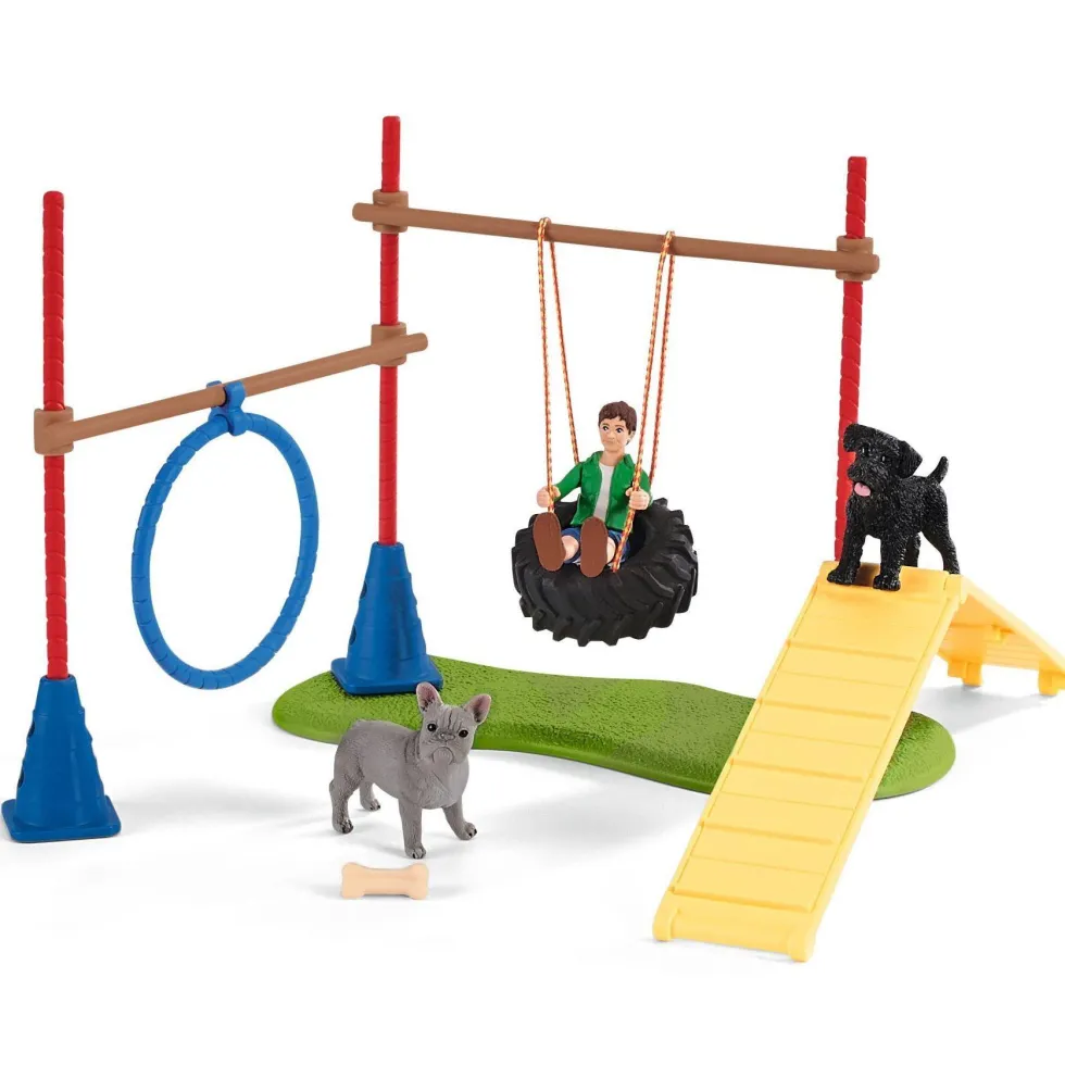 Schleich Koirien Agility harjoitus 42536