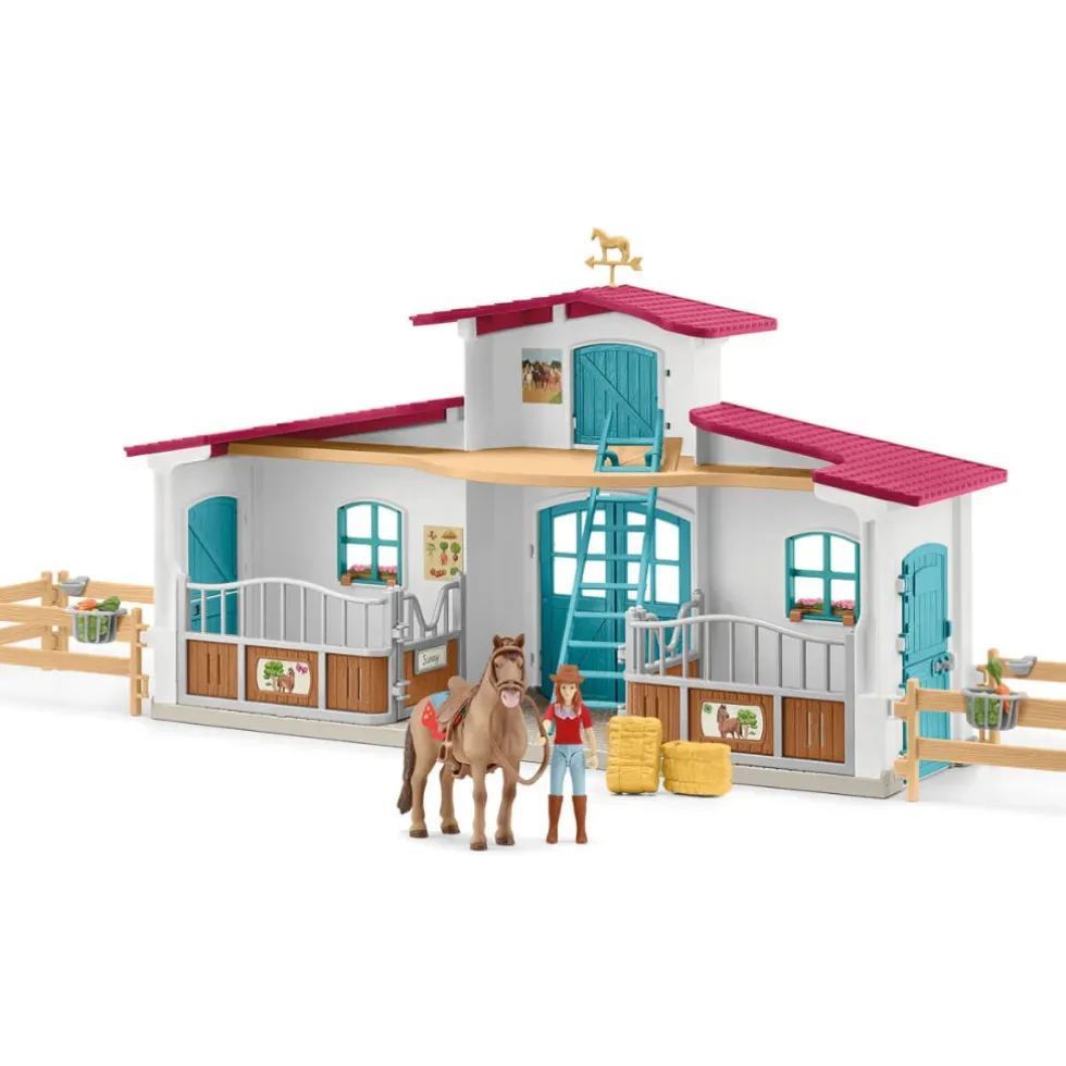 Schleich 72222 Lakesiden ratsastuskeskus Talli