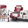 Schleich 42704 Lääkäriauto ja hevos traileri