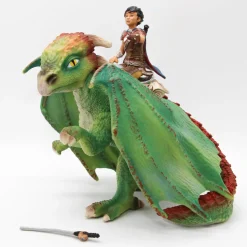 Schleich 70447 Lohikäärme ja poika Huom! miekka irti! - Second Hand