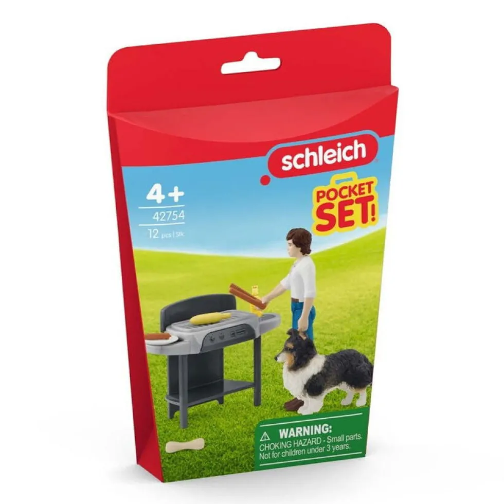 Schleich 42754 Pocket Set Barbecue with Tom