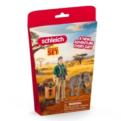 Schleich 81476 Pocket Set Eläinten tutkija