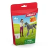 Schleich 42752 Pocket Set Mrs. Kramer with foal