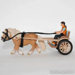 Schleich 42040 Ponikärry setti - Second Hand