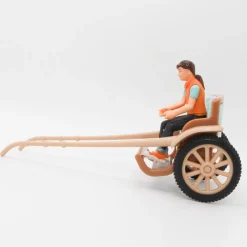 Schleich 42040 Ponikärryt ja kuljettaja - Second Hand