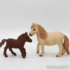 Schleich Shetlanninponi ja varsa - Second Hand
