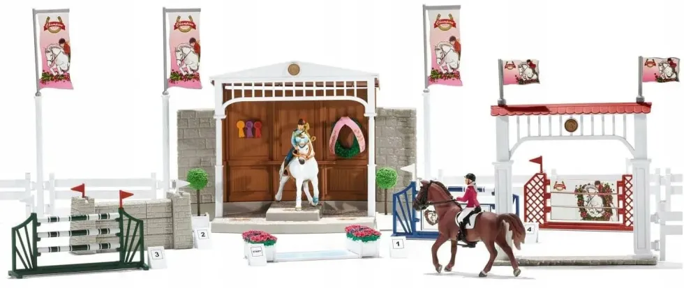 Schleich 42338 Suuri hevoskilpailu - Erikoiserä!