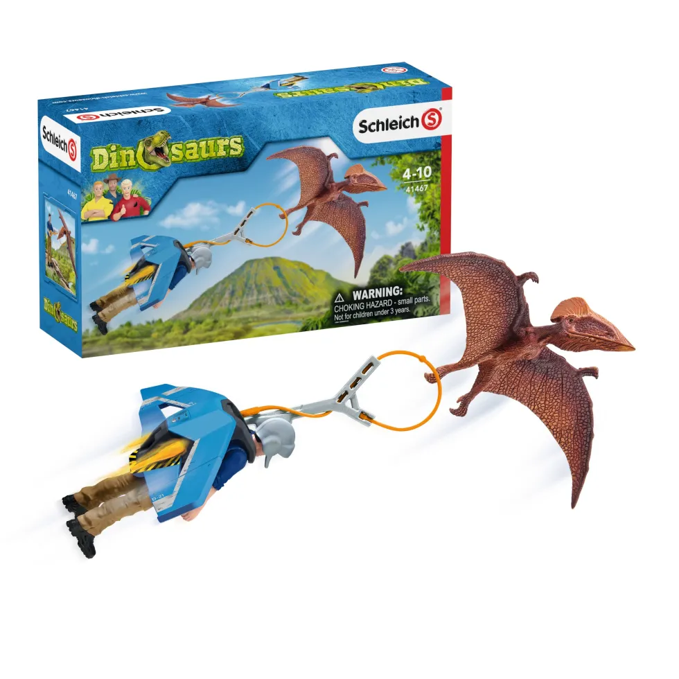 Schleich 41467 Takaa-ajo rakettirepulla