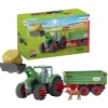 Schleich 42379 Traktori ja perävaunu