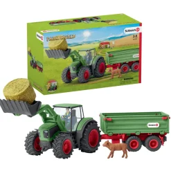 Schleich 42379 Traktori ja perävaunu