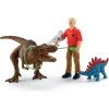 Schleich 41465 Tyrannosaurus Rexin hyökkäys