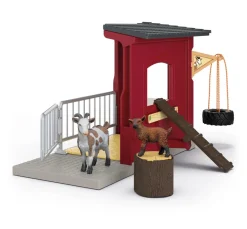 Schleich 42726 Vuohi ja kili kotiaitaus