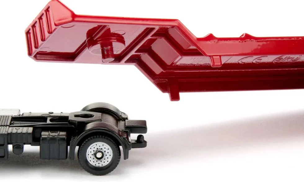 Siku 1760 MAN Rekka, lavetti ja tiejyrä 1:87