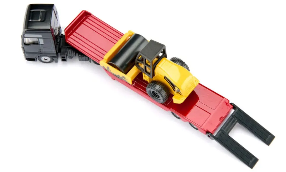 Siku 1760 MAN Rekka, lavetti ja tiejyrä 1:87