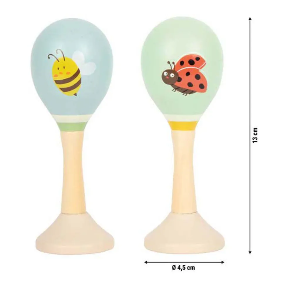 Small Foot puiset marakassit 2kpl