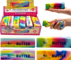 Squeeze Butter Rainbow Voi fidget stressi lelu