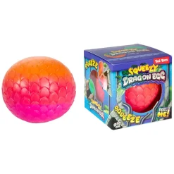 Squeezy Dragon Egg Ball yllätys puristelu lelu 1kpl