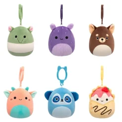 Squishmallows Barkevina Chihuahua Clip on maskotti 9cm